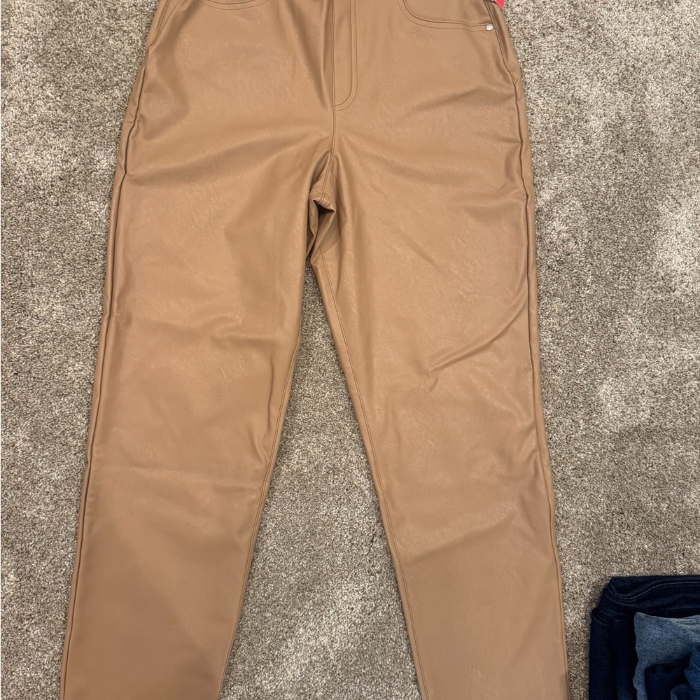 SPANX Women's Tan Ankle Pants